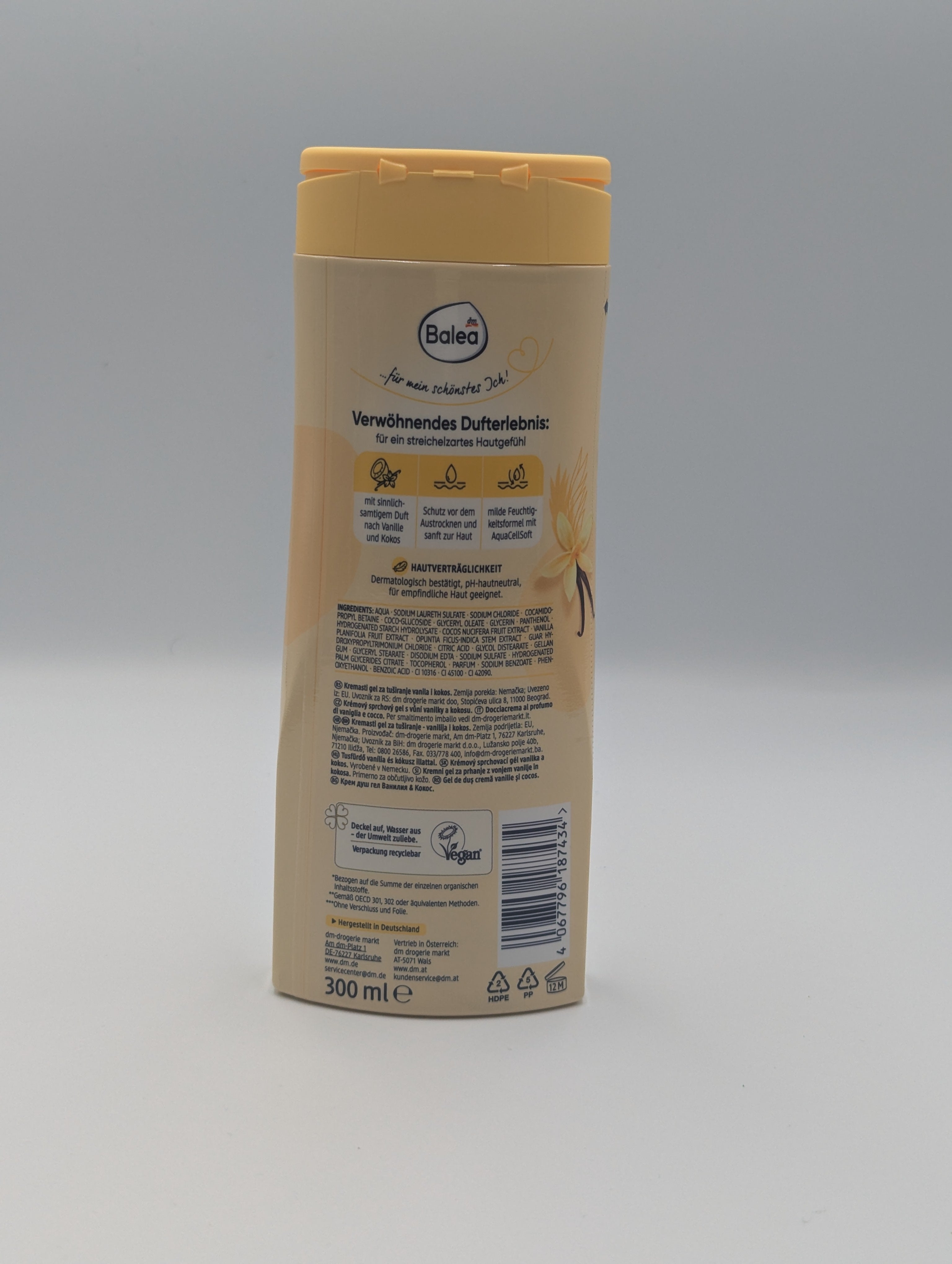 Balea Coconut & Vanilla Shower gel